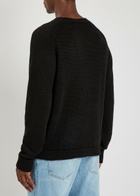 Studio Nicholson Linen-knit Jumper Black