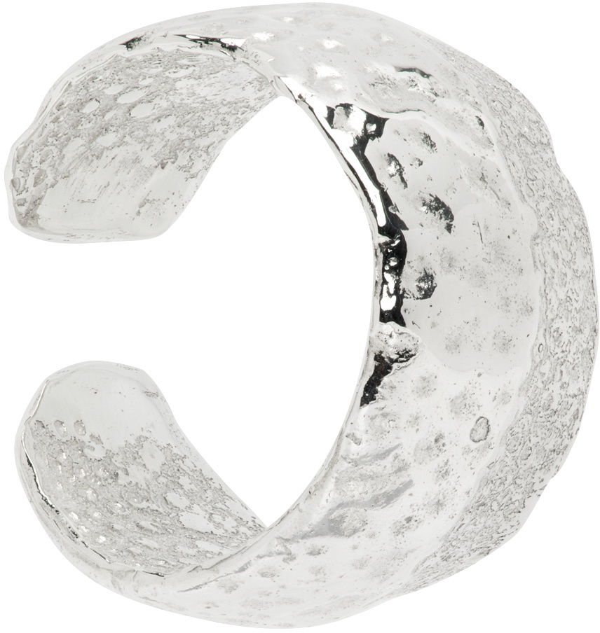 octi Silver Lemon Skin Single Ear Cuff