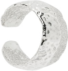 octi Silver Lemon Skin Single Ear Cuff