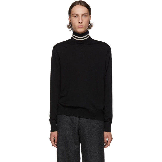 Photo: Dries Van Noten Black Tintin Turtleneck