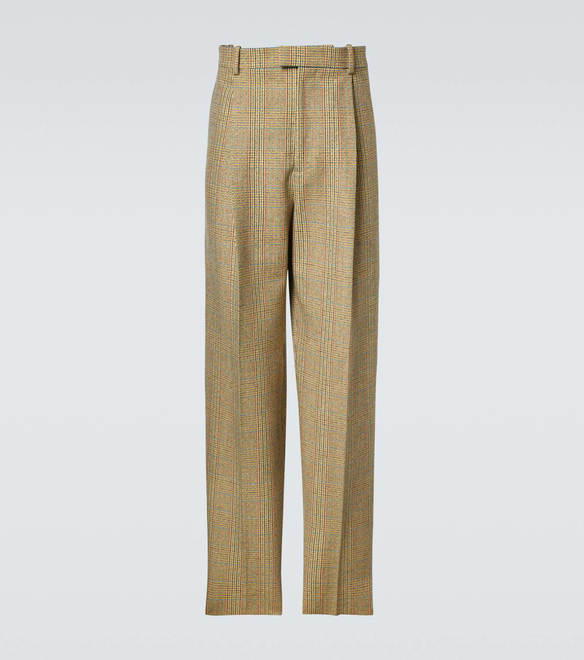 Bottega Veneta Prince of Wales check straight pants