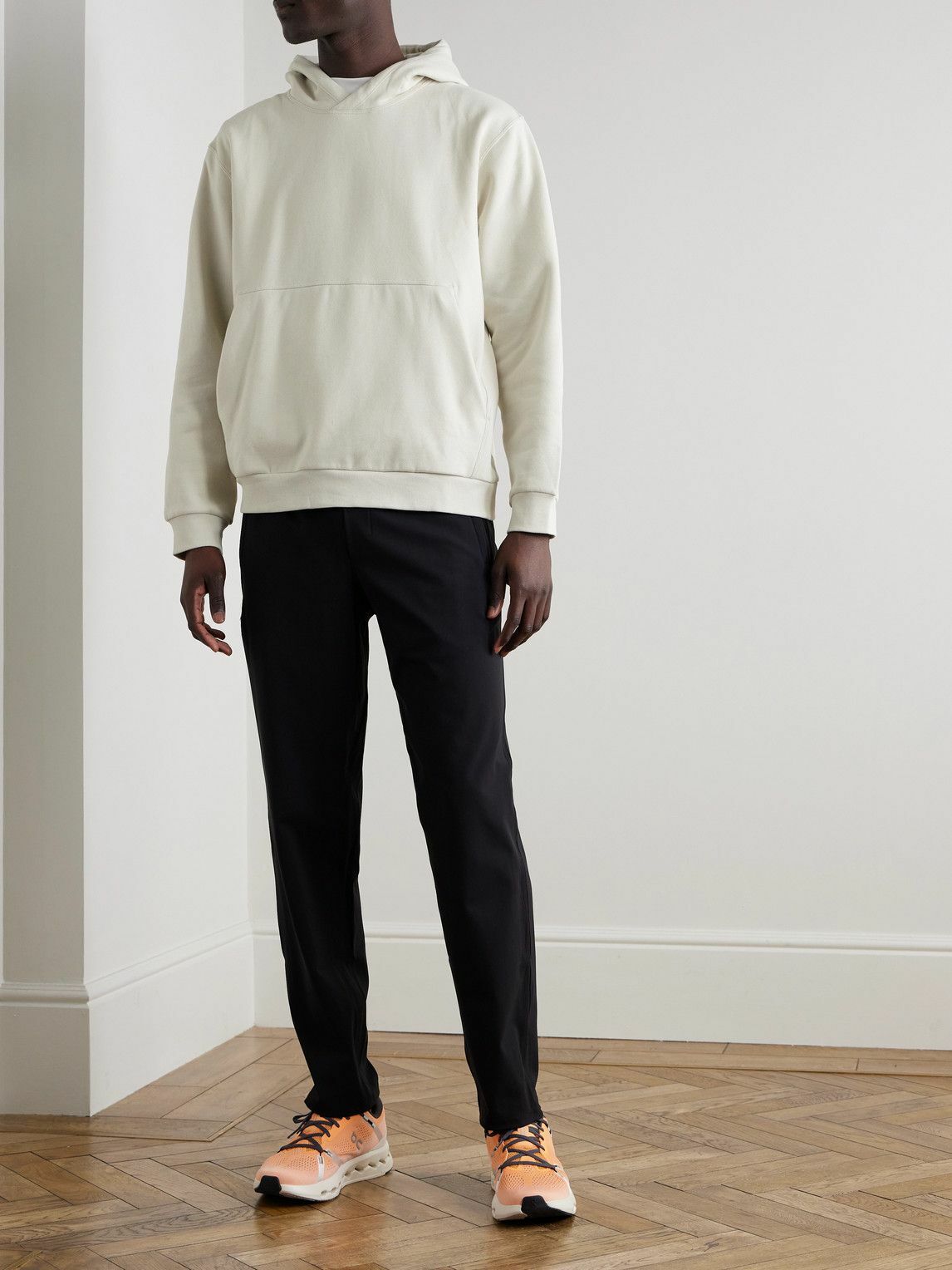 Lululemon - Steady State Cotton-Blend Jersey Hoodie - Neutrals