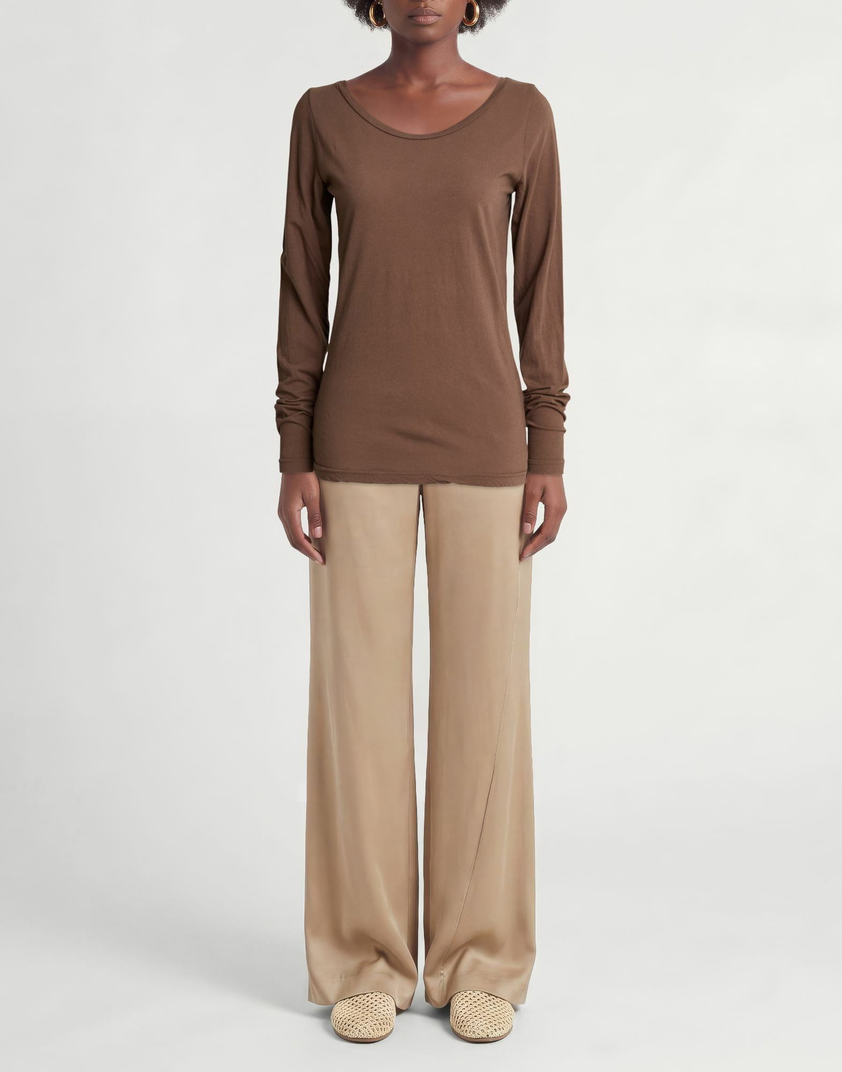 Crossley Womens Top Dark in Brown