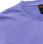 Très Bien - Souvenir Logo-Print Cotton-Jersey T-Shirt - Purple