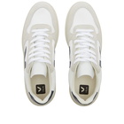 Veja Men's V-10 Vegan Basketball Sneakers in White/Nautico