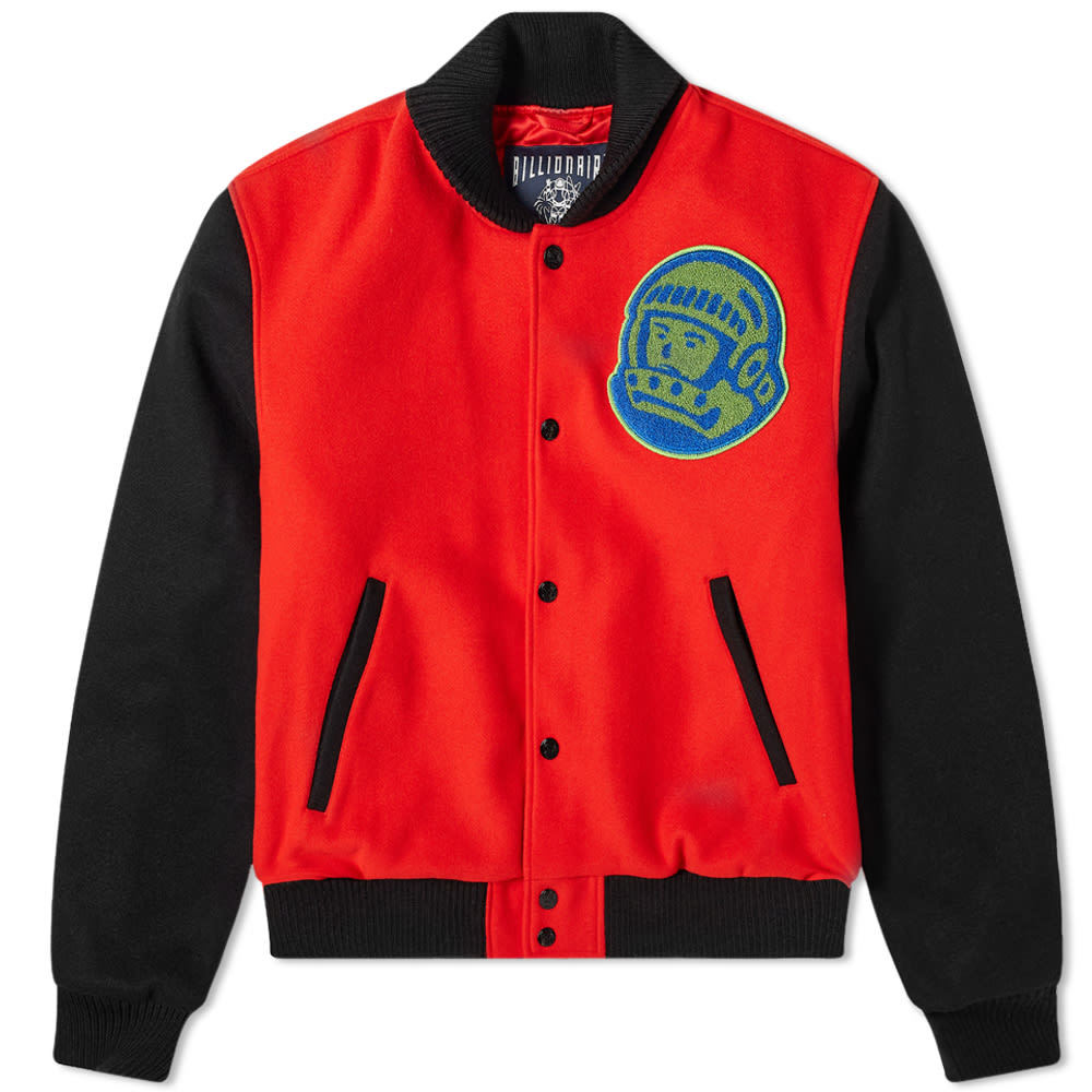 Billionaire Boys Club Mountain Logo Varsity Jacket