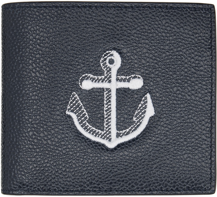 Photo: Thom Browne Navy Anchor Wallet