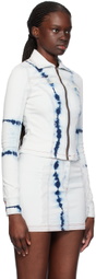 Sinead Gorey Blue Lace Denim Jacket