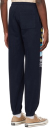 Online Ceramics Navy Smiling Cloud Lounge Pants