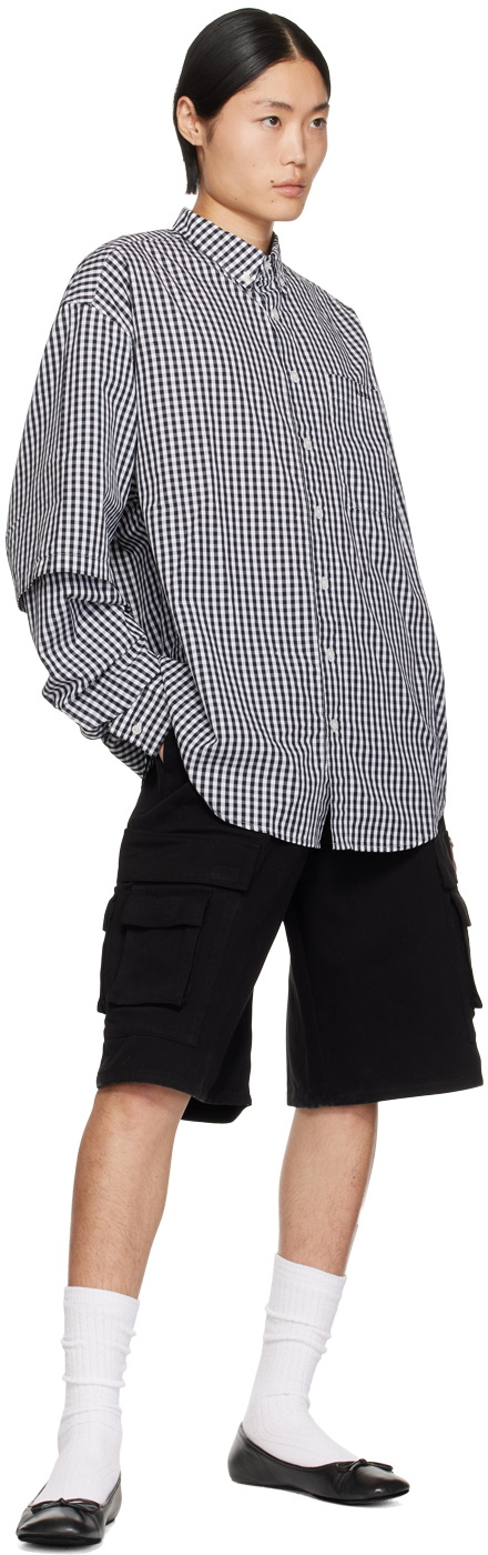 ABRA Black Check Shirt