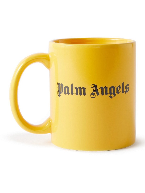 Photo: Palm Angels - Logo-Print Ceramic Mug