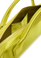Alaïa Le Teckel Satin Clutch - Lime - One Size