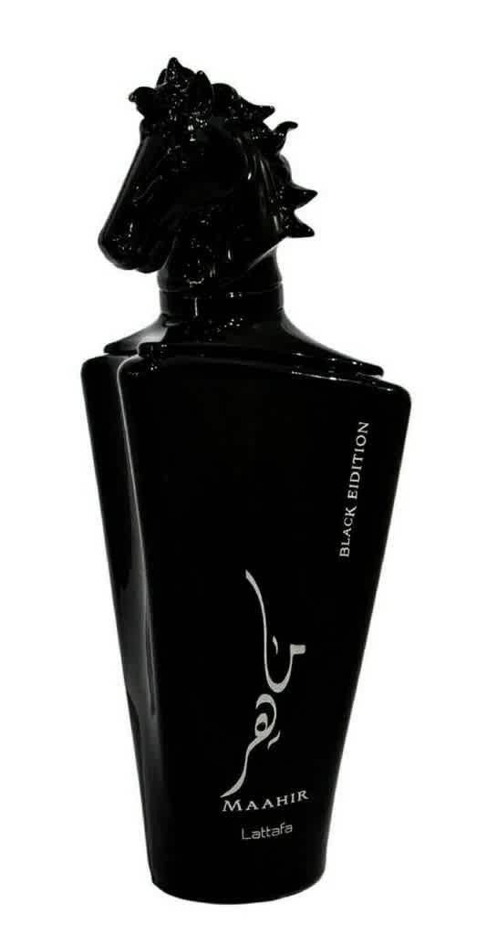 Lattafa Unisex Maahir Black Edition EDP Spray 3.38 oz Fragrances 6291108730362
