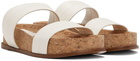 Gabriela Hearst White Striker Sandals