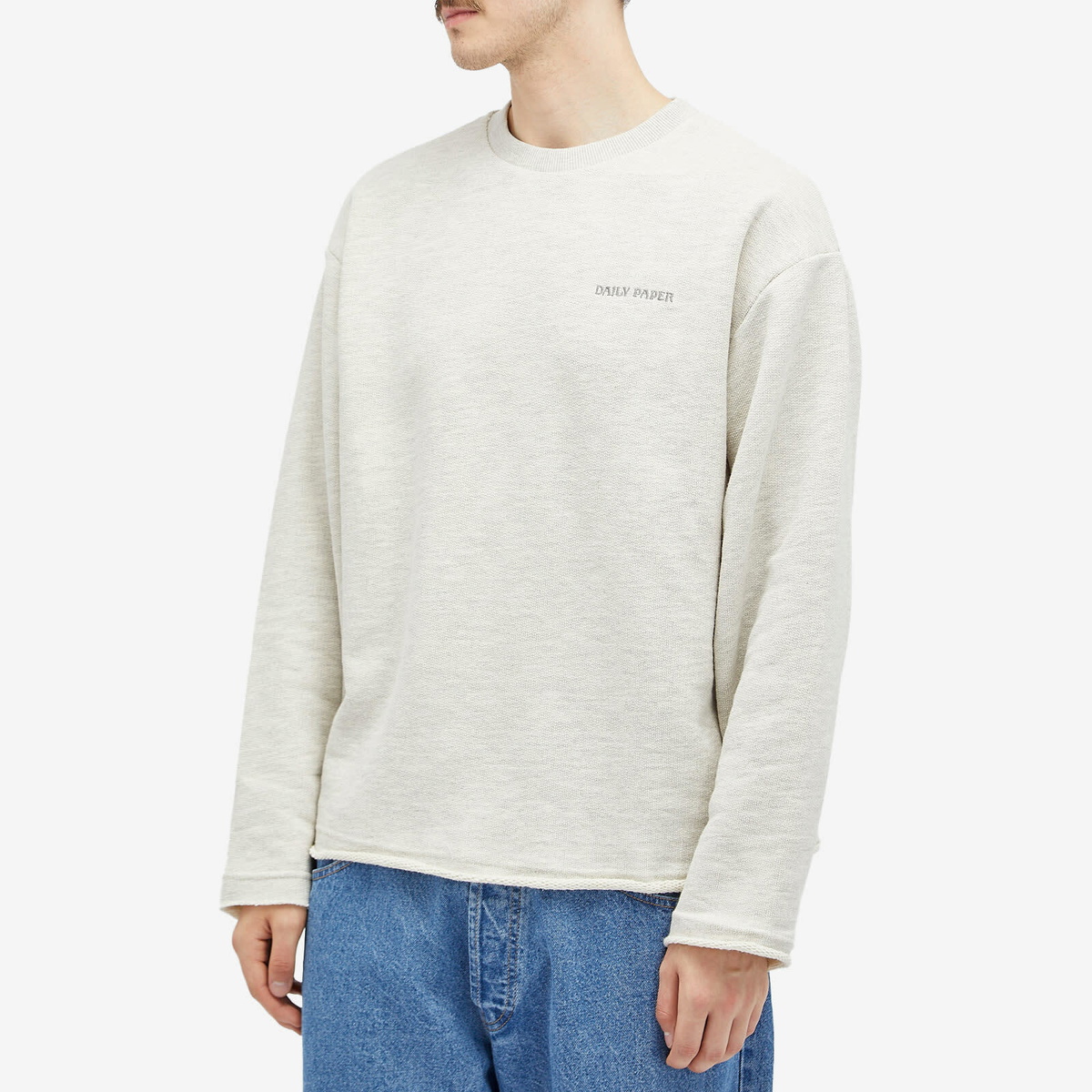 Daily Paper Men's Aniola Sweatshirt in Grey Marl