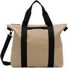 RAINS Tan Waterproof Tote