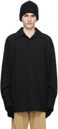 MM6 Maison Margiela Black Pinched Seam Shirt