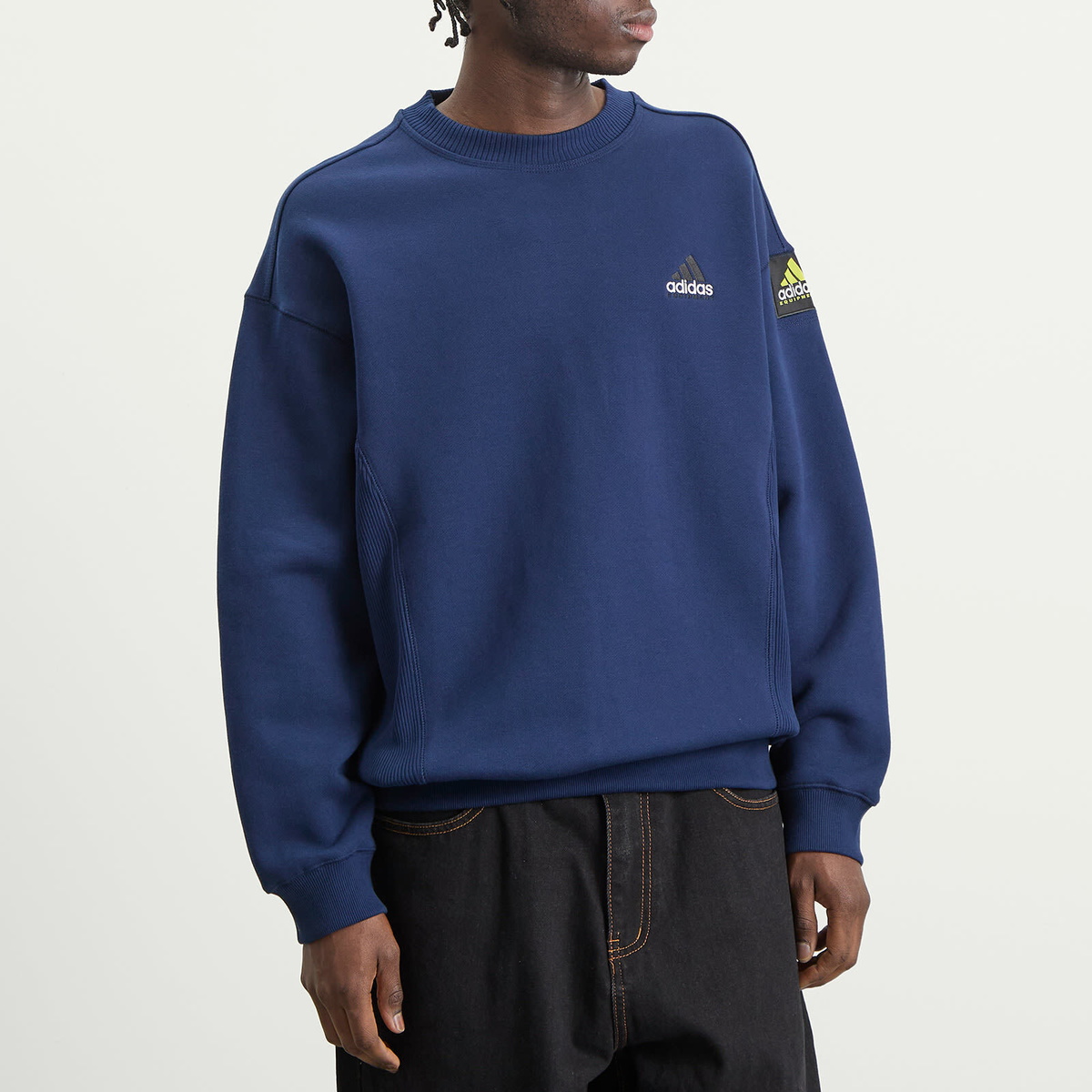 Adidas Men's EQT Crew Sweatshirt in Night Indigo
