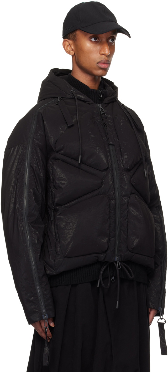 A. A. Spectrum Black Turtles Down Jacket