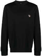 PS PAUL SMITH - Zebra Logo Cotton Sweatshirt