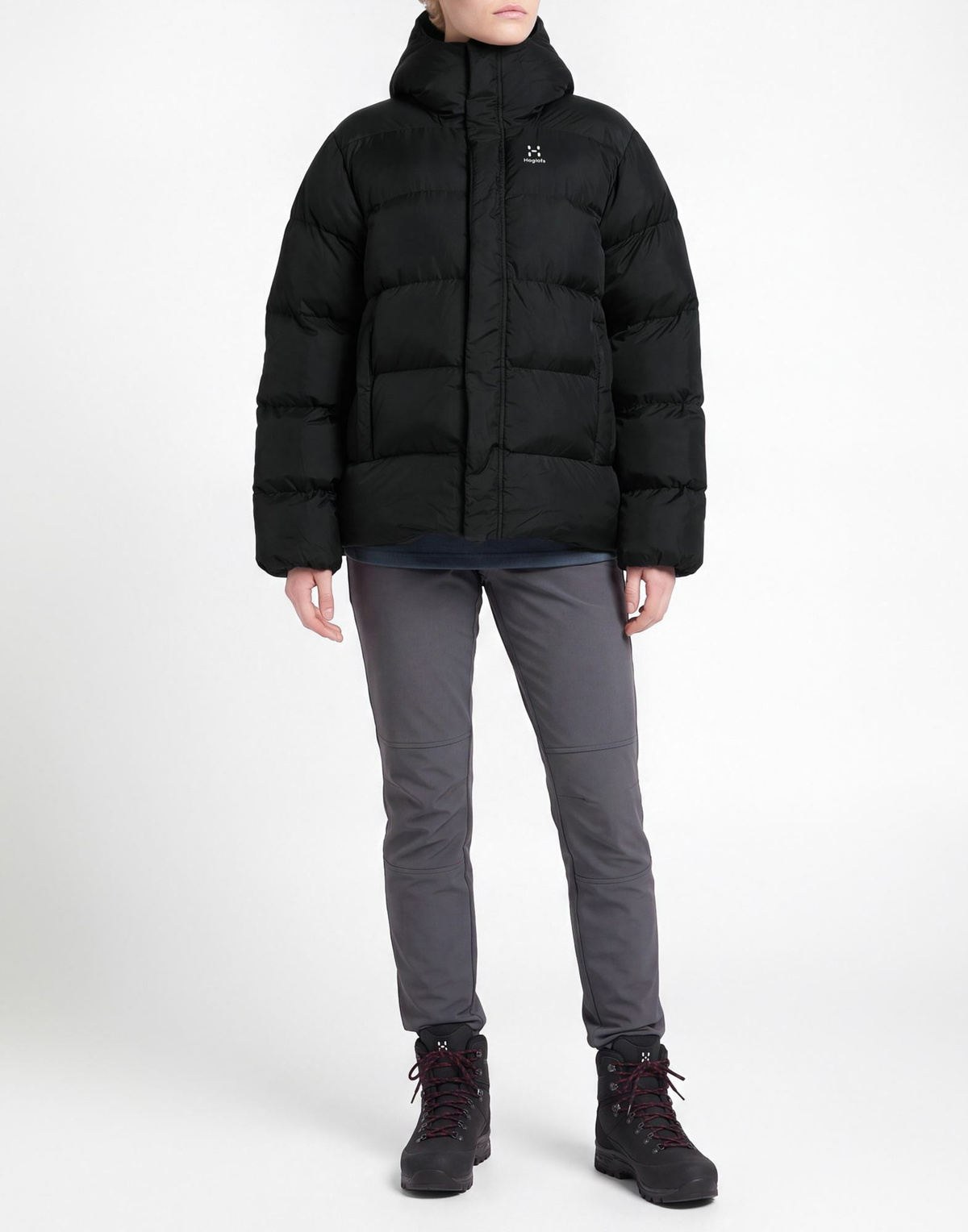 Haglöfs Womens Puffer in Black