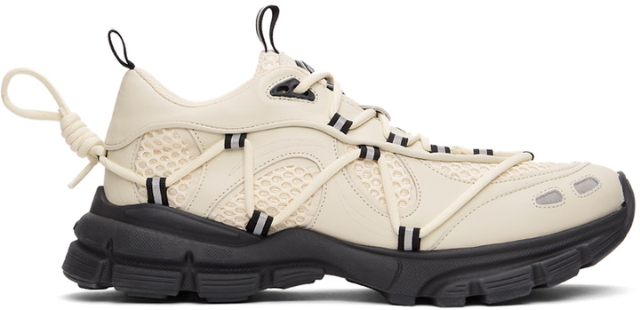 Photo: Axel Arigato Beige & Black Marathon R-Web Sneakers