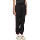 Gucci Black Logo Lounge Pants