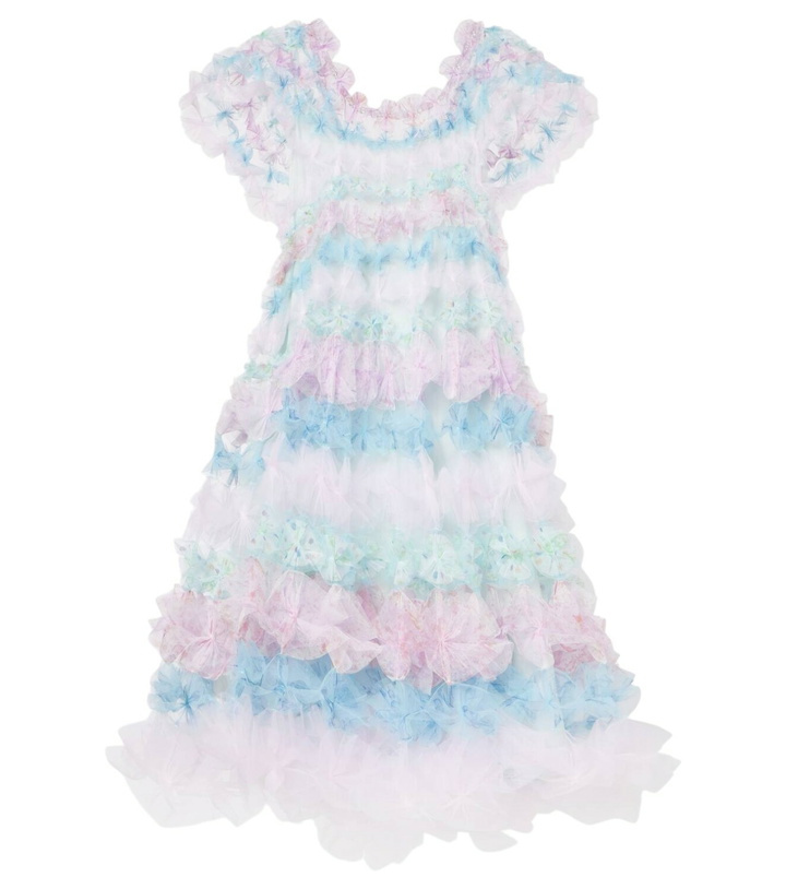 Photo: Susan Fang Air-Flower floral tulle midi dress