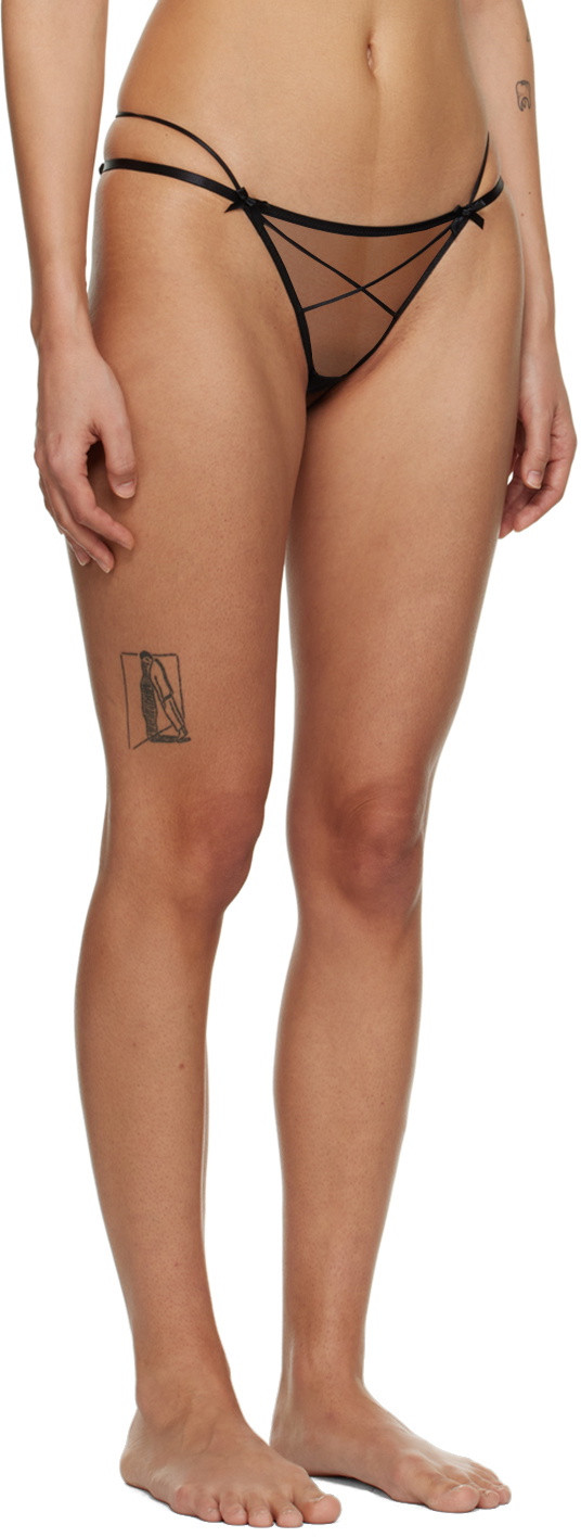 Agent Provocateur Black Zella Briefs
