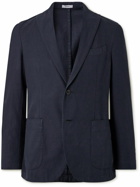 Boglioli - Cotton and Linen-Blend Suit Jacket - Blue