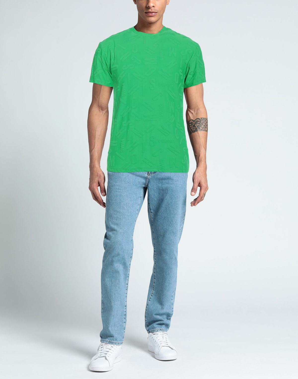 Moschino Mens T-shirt in Green