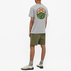 Hikerdelic Men's Original Logo T-Shirt in Grey Marl