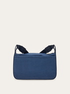 Ferragamo Mens Shoulder bag with logo in Blue