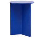 HAY Slit Side Table in Vivid Blue