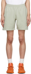 adidas x Humanrace by Pharrell Williams SSENSE Exclusive Green Humanrace Basics Shorts