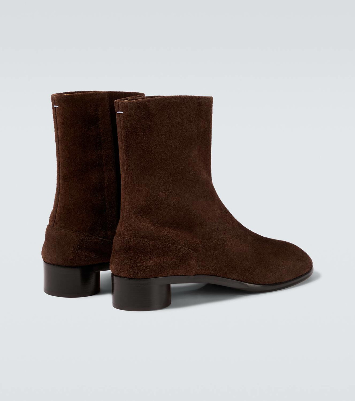 Maison Margiela Tabi suede ankle boots