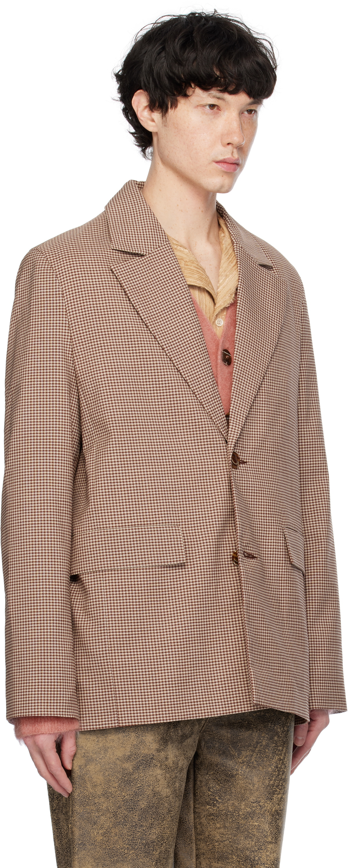 Séfr Brown Insight Blazer