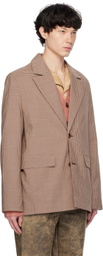 Séfr Brown Insight Blazer