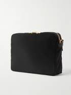 TOM FORD - Large Leather-Trimmed Nylon Messenger Bag