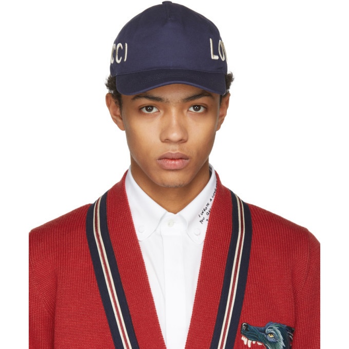 Photo: Gucci Navy Loved Cap