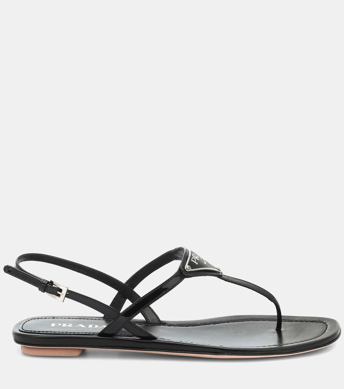 Prada Patent leather thong sandals