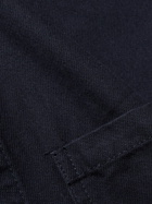 Incotex - Montedoro Cotton-Canvas Blouson Jacket - Blue