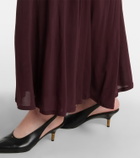 Tove Avita ruched jersey maxi dress