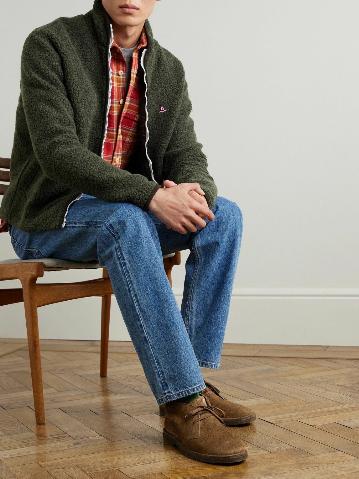 Drake's - HIM Clifford Suede Desert Boots - Brown