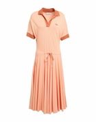 Lacoste Womens Midi dress Apricot