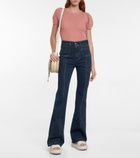 See By Chloe - Open-knit alpaca wool-blend top
