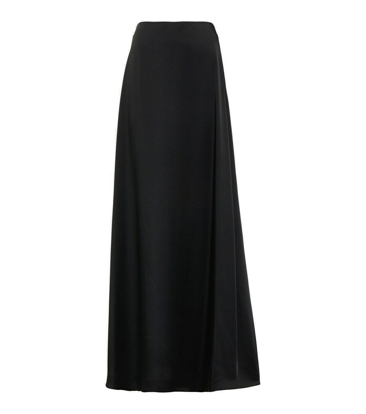 Saint Laurent High-rise satin maxi skirt Saint Laurent