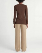 Crossley Womens T-shirt Chocolate in Brown