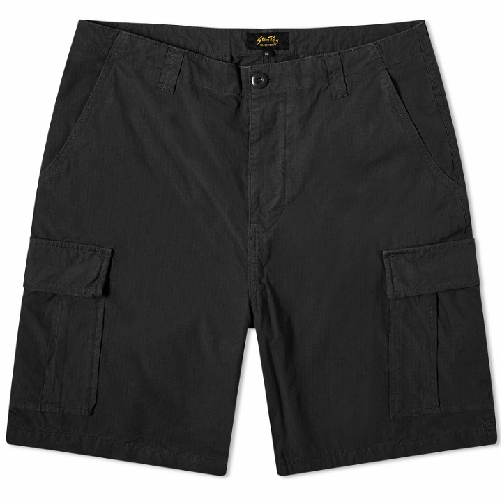 Photo: Stan Ray Men's Ripstop Cargo Shorts in Black