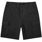 Stan Ray Men's Ripstop Cargo Shorts in Black